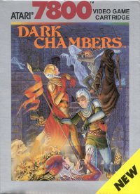 Dark Chambers Atari 7800 US box art